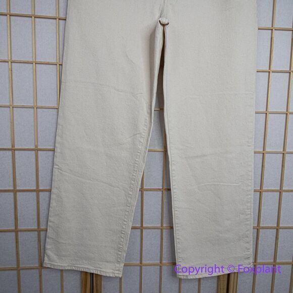 NEW Madewell The Perfect Vintage Wide-Leg Jean: Garment-Dyed Edition,‎ 31 - Picture 3 of 16